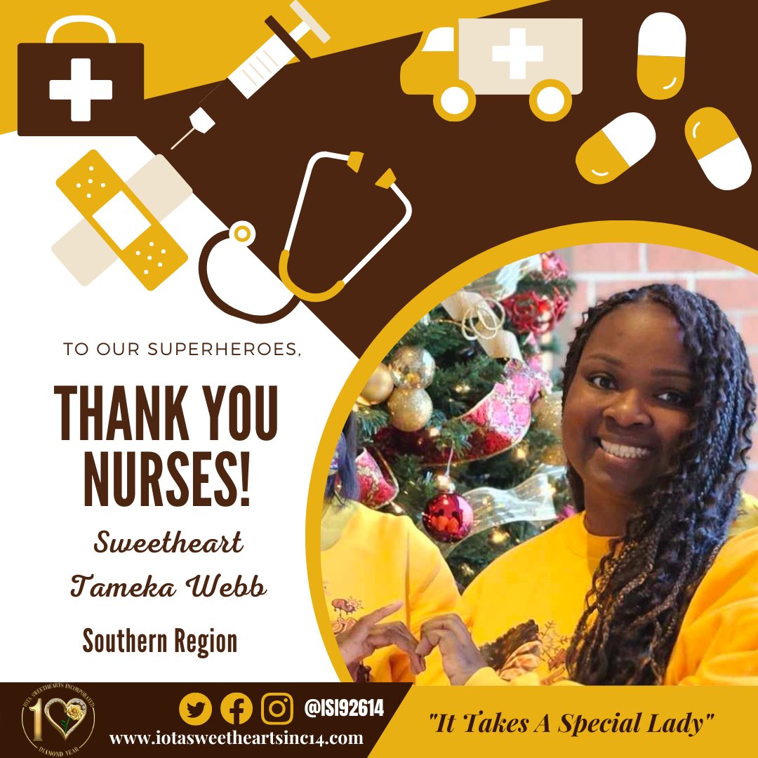 Happy National Nurses Week! 🩺💛 We extend our deepest gratitude to all the dedicated nurses who work tirelessly to care for others, including the gracious ladies of ISI!  #ISI92614 #ISI2014 #Iotasweetheartsinc #Iotasweethearts #NationalNursesWeek #NurseAppreciation