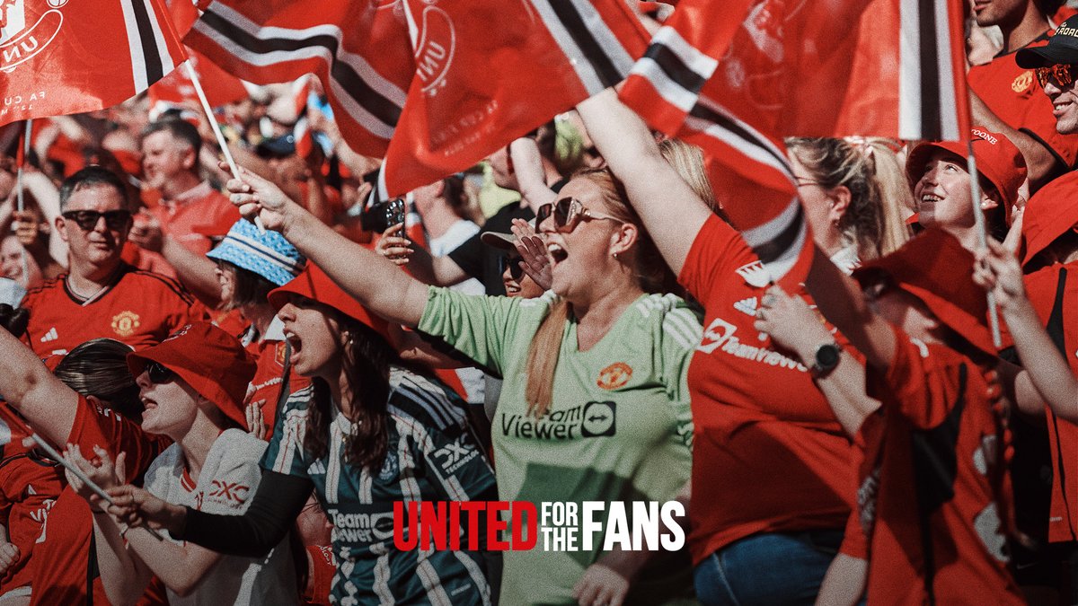 ManUtdWomen's tweet photo. Signing off on Sunday with a tribute to YOU.

Together from day one, we dreamed about days like today and you've never let us rest in pursuing them.

Your support has never left us and for that, thank you will never be enough.

The best fans in the world ❤️ https://t.co/IbNerhQ786