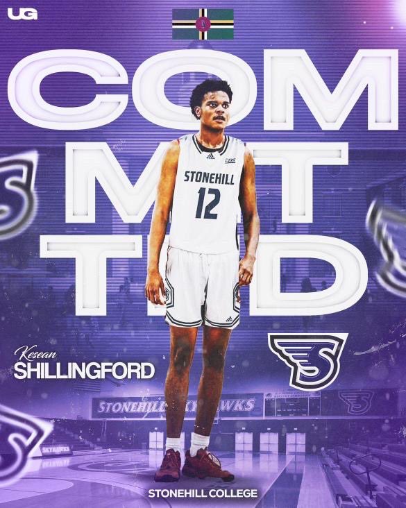 First of all I’d like to thank God for putting me in this position! With that being said I’d like to say I’m fully committed to Stonehill College! #AGTG #GOSKYHAWKS