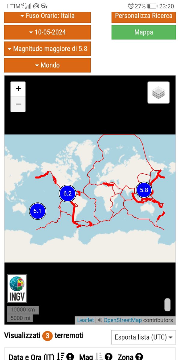 VitoMarchitelli's tweet photo. @EarthquakeChil1 Come descritto nella nostra pubblicazione "On the correlation between solar activity and large earthquakes worldwide" nelle ultime 24 ore si sono verificati 3 eventi sismici di magnitudo Mw >5.8 https://t.co/cYWbYey11t https://t.co/xbOZQGkqso
