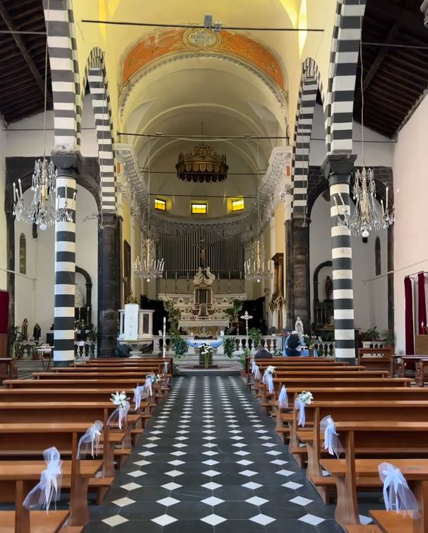 San Giovanni Battista Church, Riomaggiore, Cinque Terre, Italia🙏💚🤍❤️