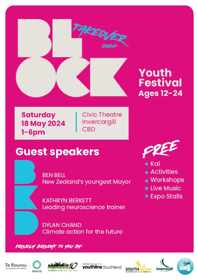 I'm running a play-based city design workshop this Saturday at a youth festival. Send any 12-24yr olds who like food, activities, music, and have great ideas for a more fun/youth-friendly Invercargill, to these links for details and workshop registration: letstalk.icc.govt.nz/icyc