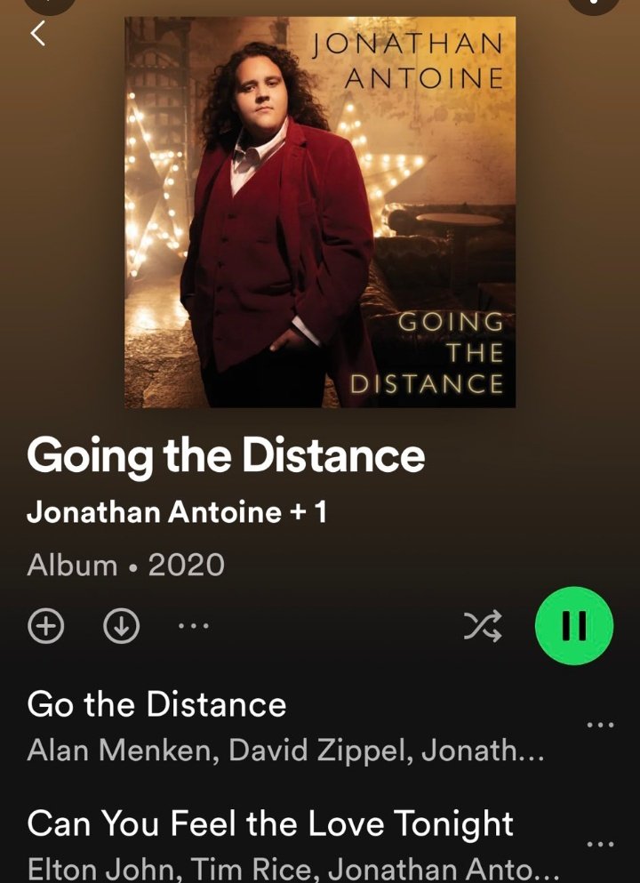 🎼💜🕊🌼🌹🌼🕊💜🎼 
JONATHAN ANTOINE'S 'GOINGTHEDISTANCE'
#AlbumsYouMustHear
⭐️   ⭐️   ⭐️   ⭐️   ⭐️   ⭐️
open.spotify.com/album/2OMiPKyB…
Website jonathanantoinemusic.com 
Subscribe 
youtube.com/@JonathanAntoi…

#Spotify #SpotifyUK 
#AppleMusic #YouTube
🎼💜🕊🌼🌹🌼🕊💜🎼