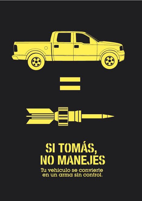 Guiller8343820's tweet photo. Si tomas no manejes https://t.co/86YtaTxeGf