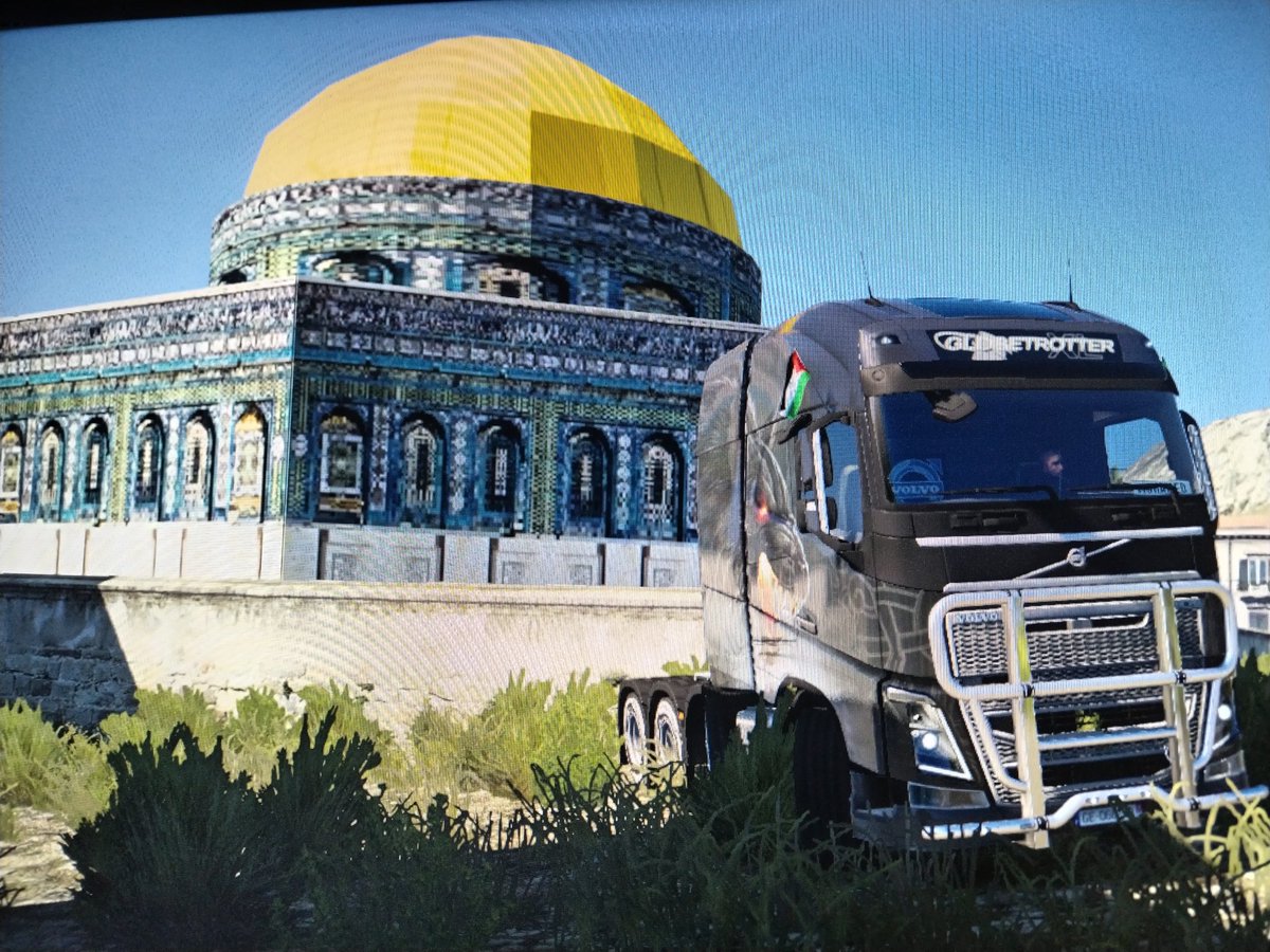 m0ms66's tweet photo. AL QODS #Palestine #EUROTRUCKSIMULATOR  #ets2 https://t.co/ydkc5lUaHT