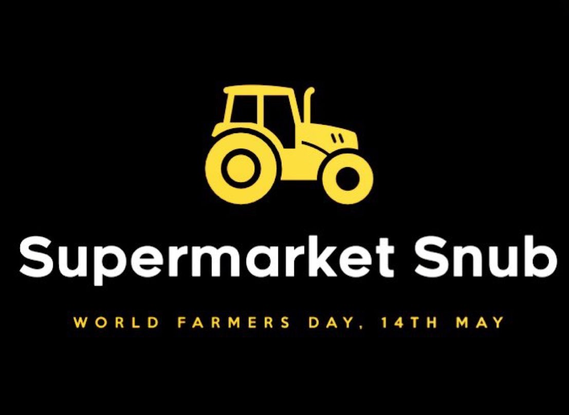 Supermarkets are giving unfair prices to farmers and consumers. 

Boycott the major supermarkets on World Farmers Day - Tuesday 14th May. 

#SupermarketSnub