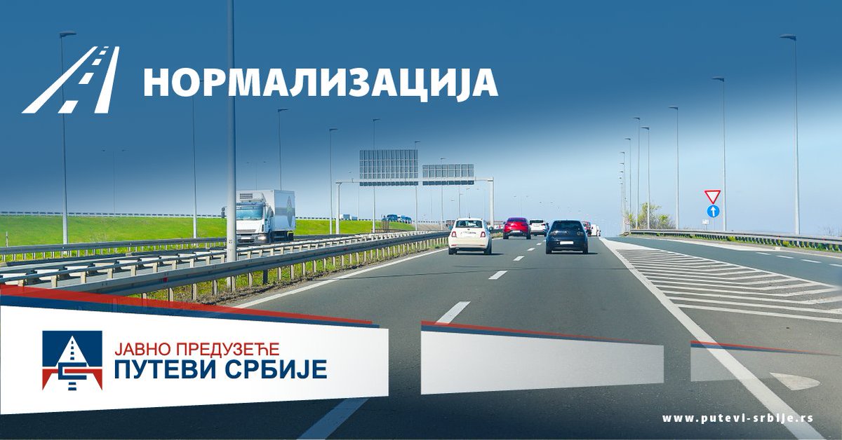 putevisrbije's tweet image. Ауто-пут Милош Велики, између петље Обреновац и петље Сурчин Југ, смер ка Београду - нормализован саобраћај након саобраћајне незгоде.

#OBRENOVAC #SURČIN #AUTOPUT #STANJENAPUTEVIMA
