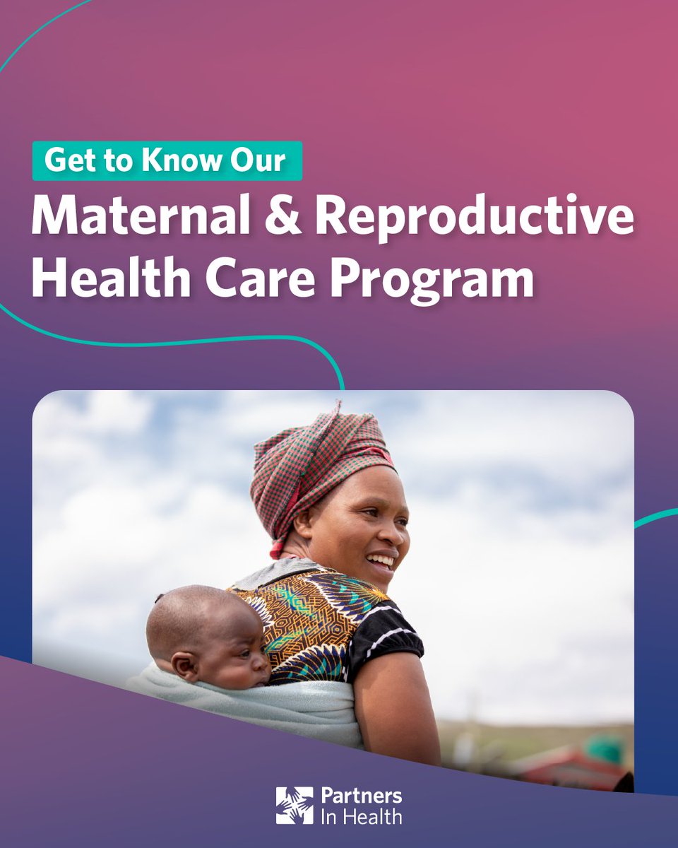 We're committed to educating and empowering women, girls, and mothers in the countries where we work ✨🧡 This #MothersDay get informed and learn about our maternal and reproductive health care program: bit.ly/3USbHeW