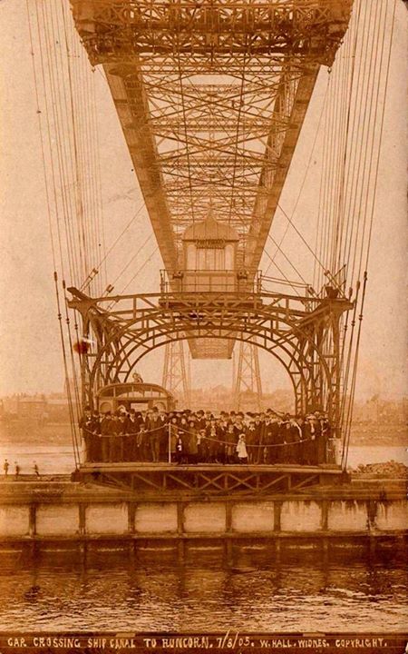 1905-Widnes to Runcorn Transporter Bridge.