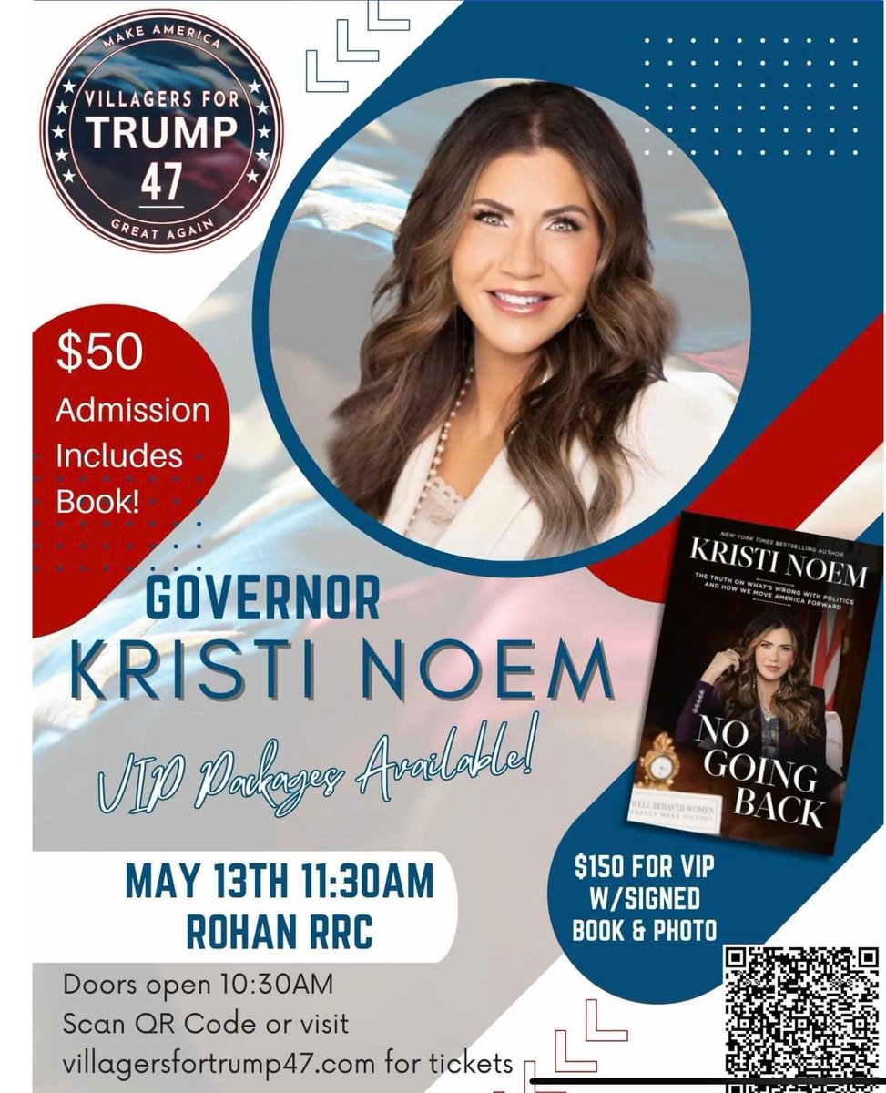 Happy Mother’s Day to the dog moms that choose not to kill their pups! If that is you, join us tomorrow as we counter Kristi Noem’s appearance in The Villages! She may have cancelled her other tour appearances but this one is still on and we will be sure to show her that not…