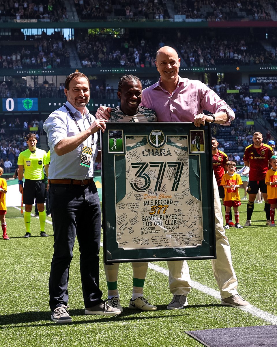 Record-breaking. One of One. 💚 Congrats on 377 @DiegoChara21! 👏