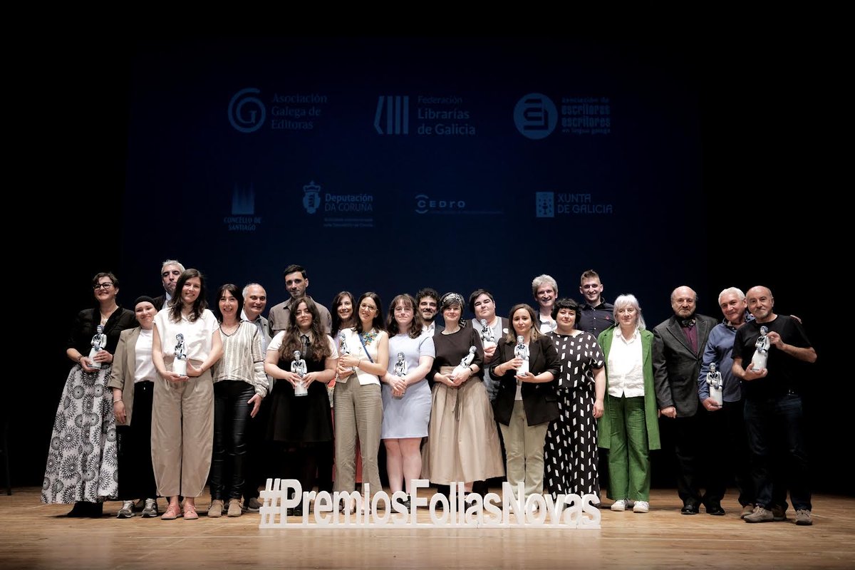 Estas son as obras gañadoras dos Premios Follas Novas do Libro Galego 2024: axendacultural.aelg.gal/2024/05/13/gal… @PremGalaLibro @LibrariasGal @EditorasGalegas