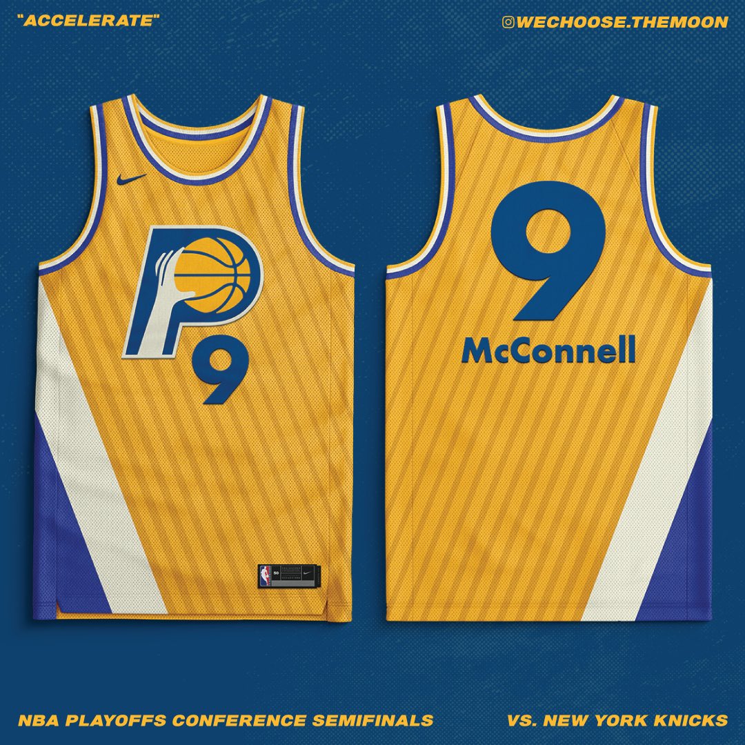 🎶Turn out the lights, the party’s over!🎶 #PacersWin!

Design a #Pacers jersey after every #NBAPlayoffs win! #BoomBaby 

2-2