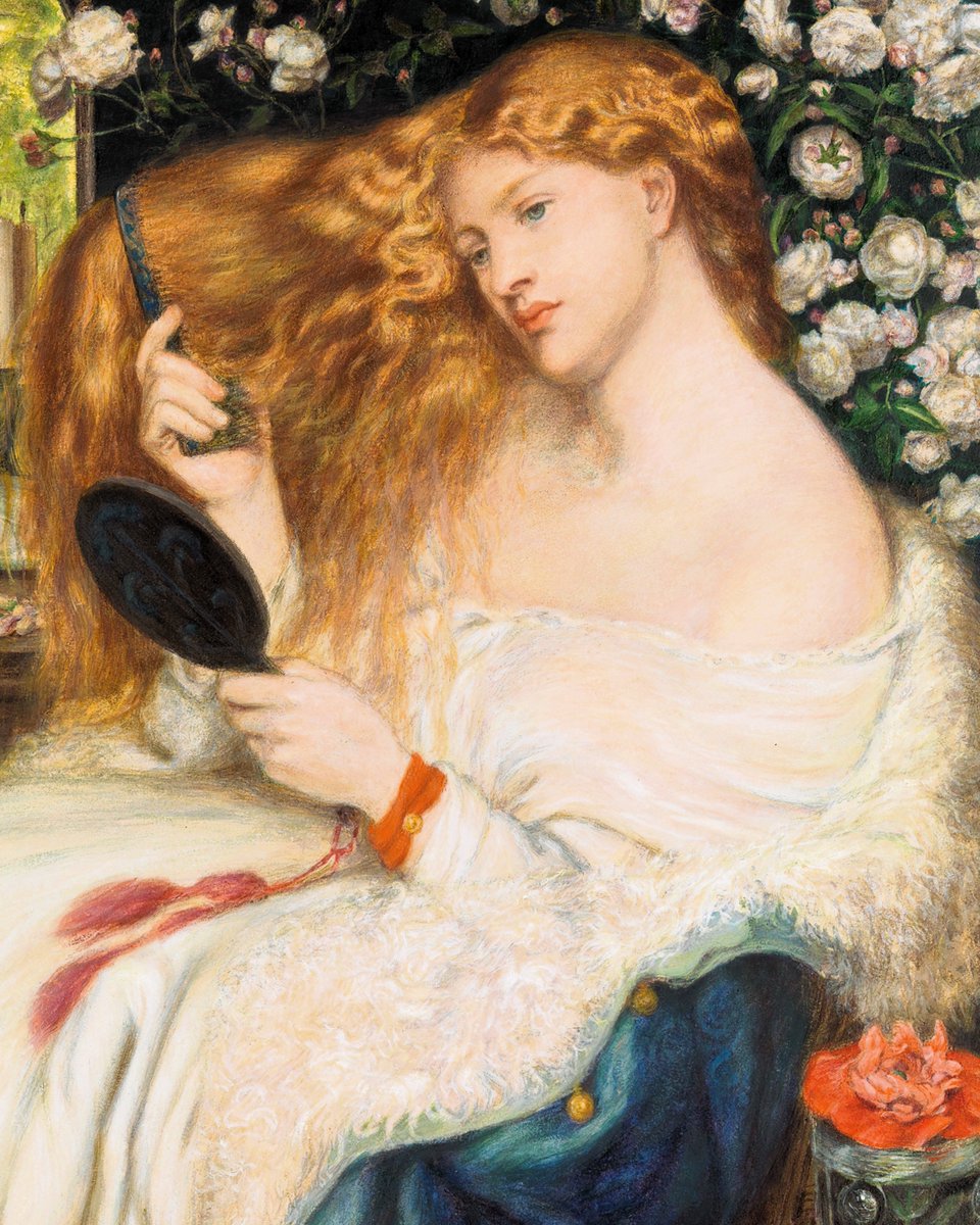 Lady Lilith. (1867)
Dante Gabriel Rossetti. (1828-1882)🖌️🌹
English Painter.