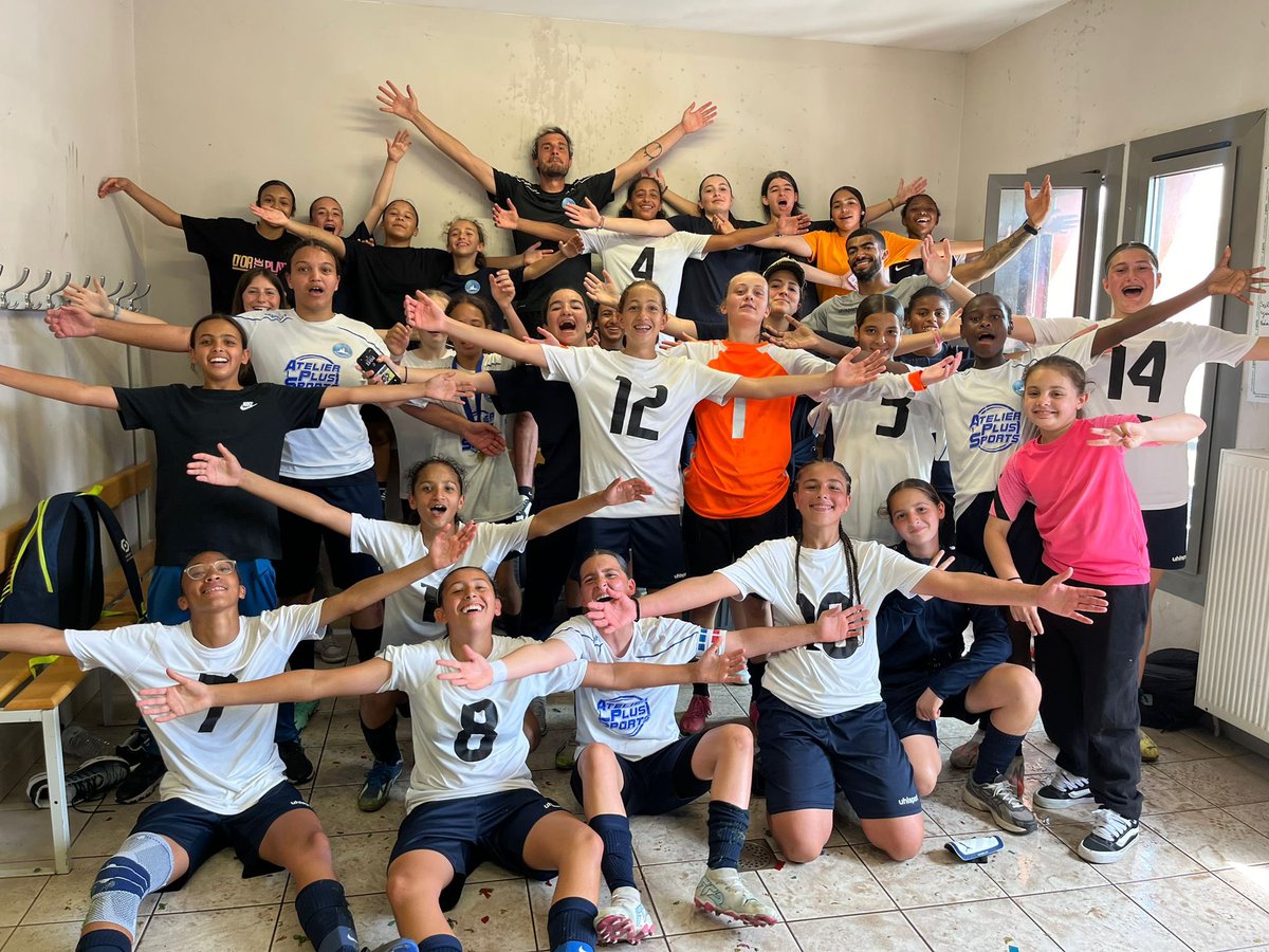 Championnes de Provence U15F à 11