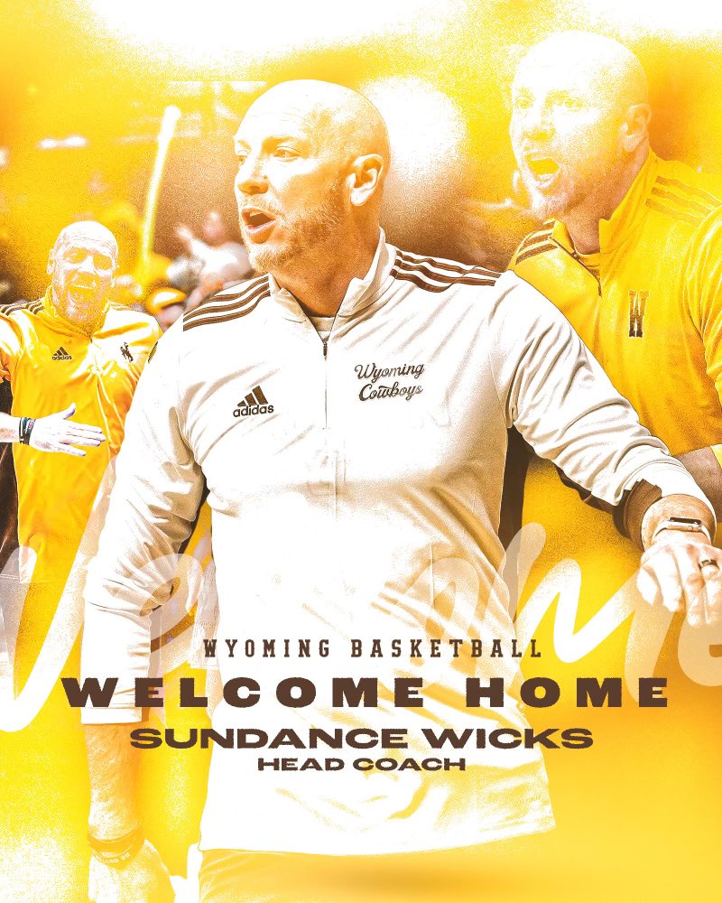 The sun rises in Wyoming. A new era of Cowboy Basketball! Welcome home, @CoachSundance