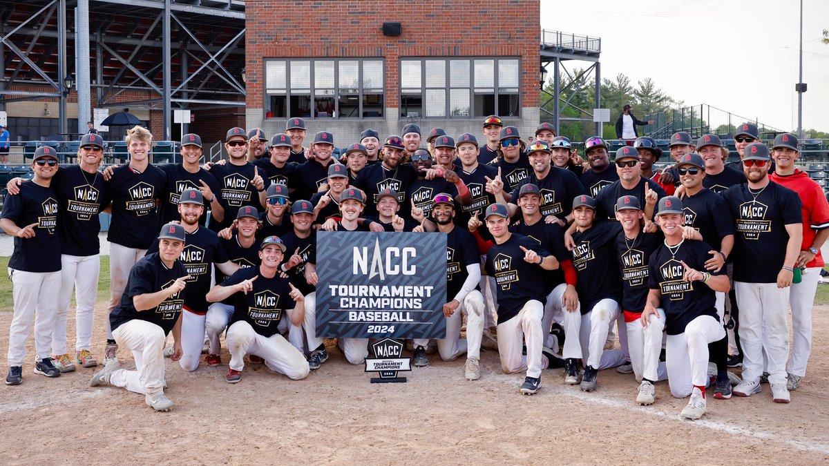 Benedictine Athletics (@benueagles1887) on Twitter photo For the first time since 2013 <a href="/BenUBaseball/">Benedictine Baseball</a> is bound for the NCAA Regional!!! A 13-8 win over Aurora in the winner-take-all contest results in the NACC Tournament Championship and AQ to the NCAA Playoffs! Matchups will be announced tomorrow For the first time since 2013 <a href="/BenUBaseball/">Benedictine Baseball</a> is bound for the NCAA Regional!!! A 13-8 win over Aurora in the winner-take-all contest results in the NACC Tournament Championship and AQ to the NCAA Playoffs! Matchups will be announced tomorrow