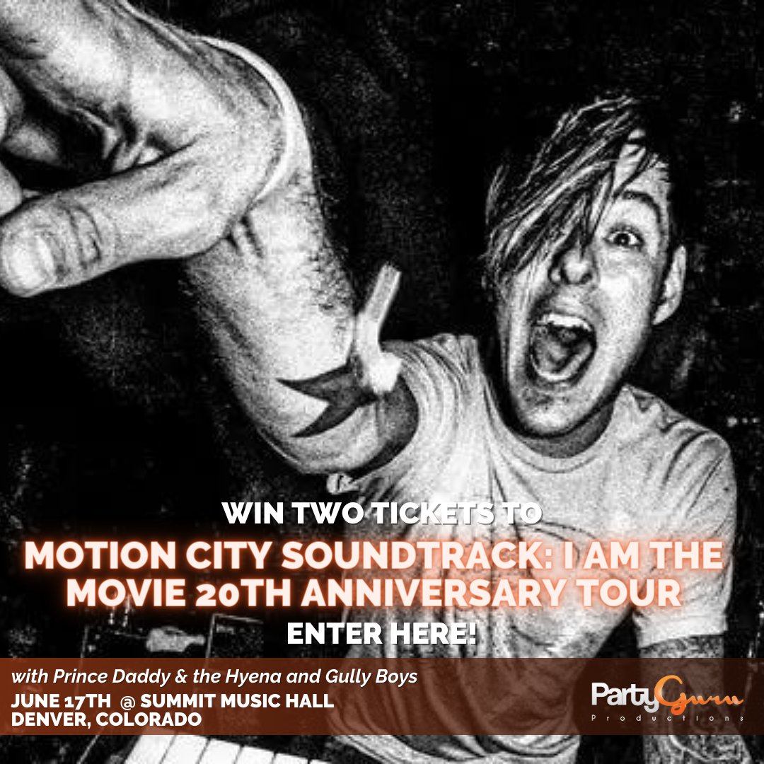 🤘 GIVEAWAY ALERT 🤘 This is YOUR chance to see Motion City Soundtrack at Summit on 6/17 for FREE! Enter to win free tickets here: party-guru.com/event/motion-c…