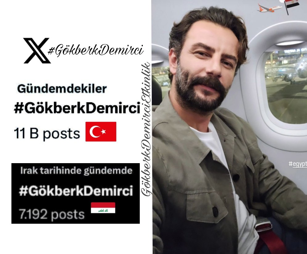 #GökberkDemirci etiketi bugün X'de Türkiye & Irak gündeminde yer aldı💖💫