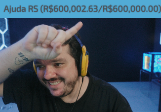 Gaules's tweet image. Muito Obrigado Tribo!
Chegamos na meta de R$600.000,00 para o Rio Grande do Sul!
Que Deus abençoe e de muita força pra todo mundo do Sul!! Amo Vcs ❤️❤️❤️