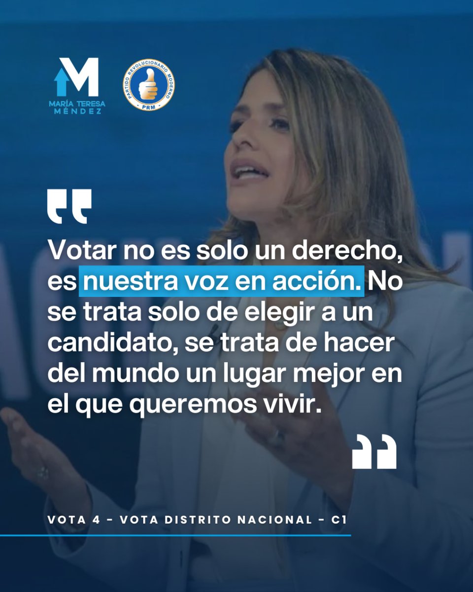 Tu voto es el eco de tus valores y aspiraciones.  No es solo un derecho, sino la manifestación de nuestra voluntad para moldear el futuro.

No solo elegimos a un representante; elegimos la dirección en la que queremos que avance nuestra comunidad.