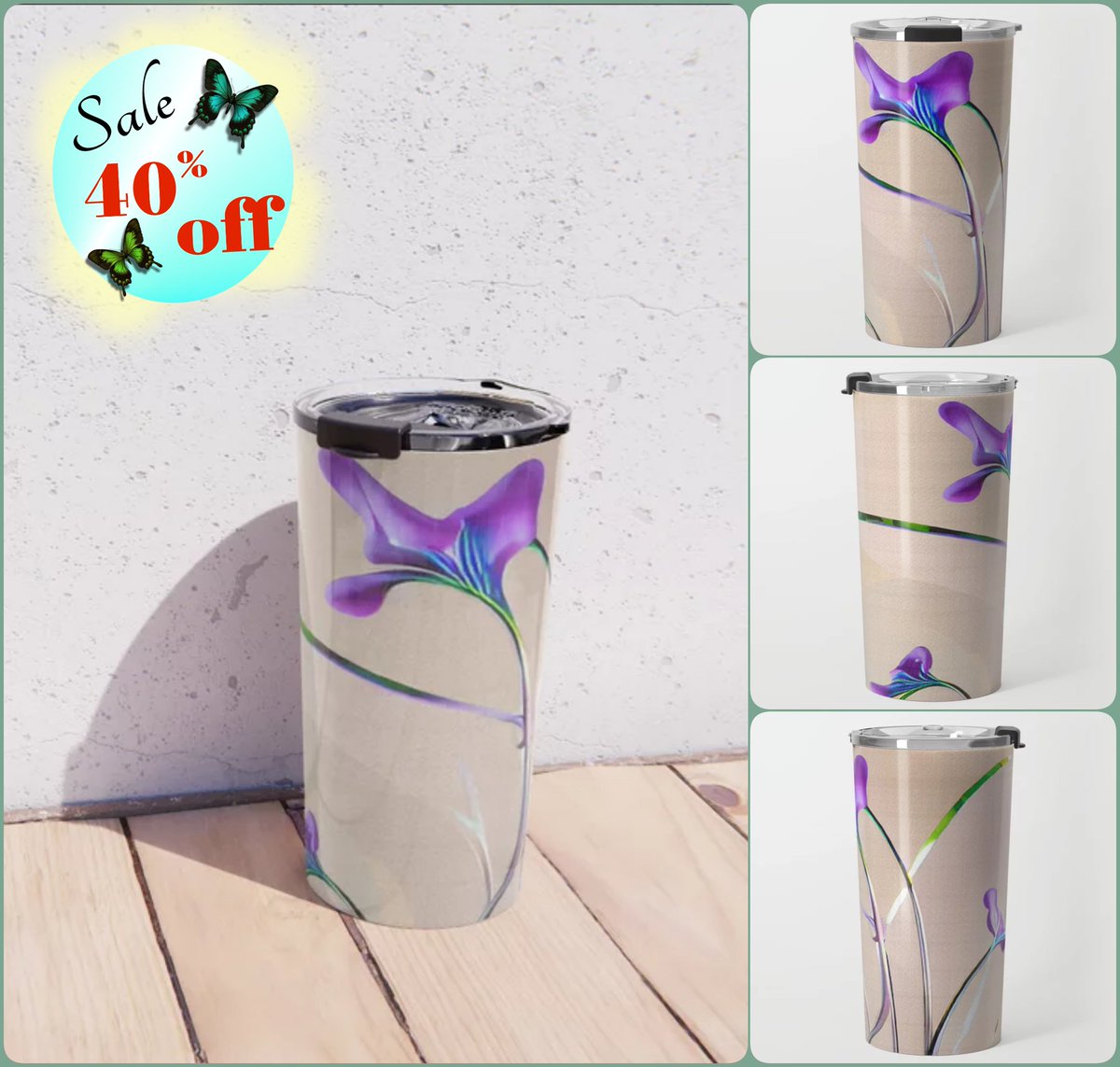 *SALE 40% Off* Polite Playfulness Travel Mug~by Art_Falaxy~ ~Table Art Exquisite!~ #coasters #gifts #trays #mugs #coffee #society6 #travel #artfalaxy #art #accents #modern #trendy #wine #water #interior #placemats #tablecloths #runners society6.com/product/polite… COLLECTION: