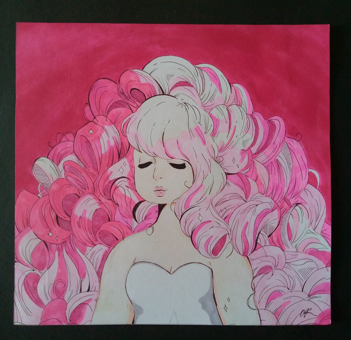 throwback to this #RoseQuartz draw i made in 2021 <3
#StevenUniverse #fanart