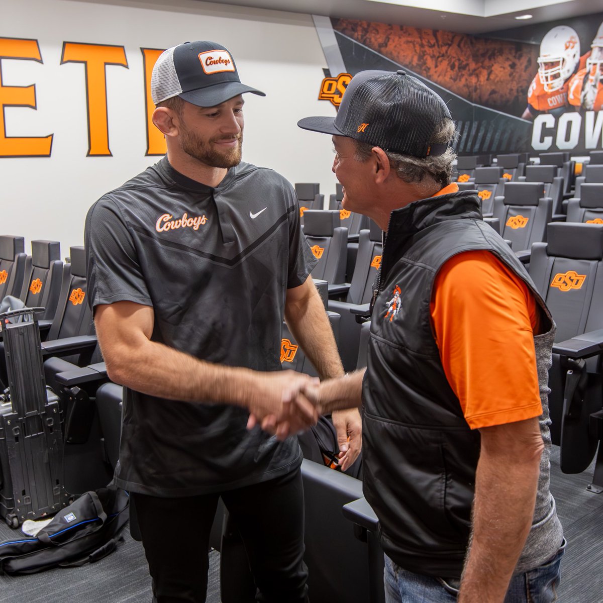 CowboyWrestling's tweet photo. Olympians belong in Stillwater.

#GoPokes https://t.co/BeEblTyBrC