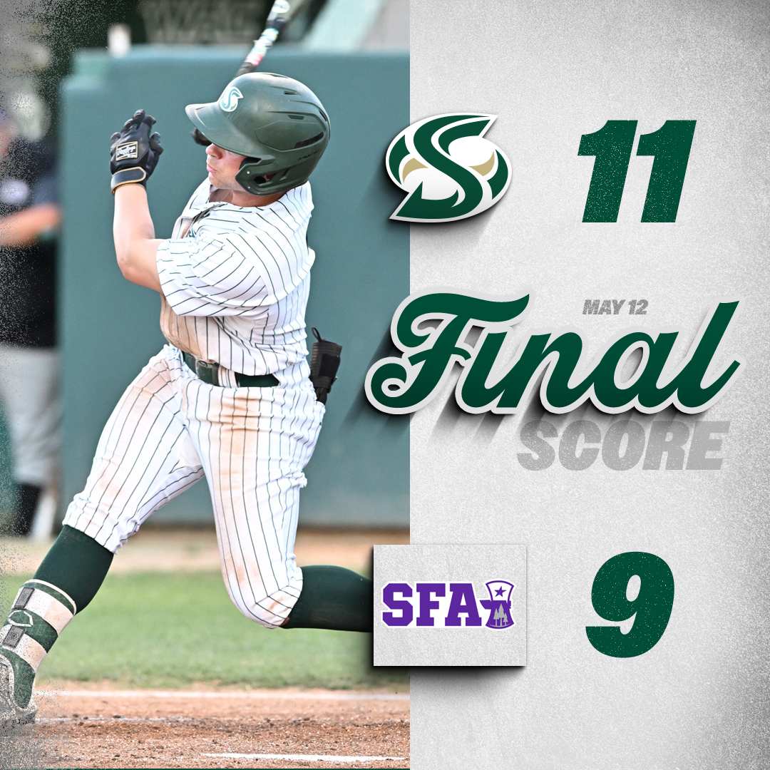 𝗦𝗘𝗡𝗜𝗢𝗥 𝗗𝗔𝗬 𝗪𝗜𝗡 Hornets hang on and win the series with an 11-9 victory over the Lumberjacks... 🐝 Gouldsmith: 2x4, 3B, HR, 4RBI 🐝 Smith: 2x3, 2B, 2R 🐝 Kligman: 2x3, R, 2B, 3RBI 🐝 Nelson: 4.0IP-2H-1R-0BB-5K #StingersUp