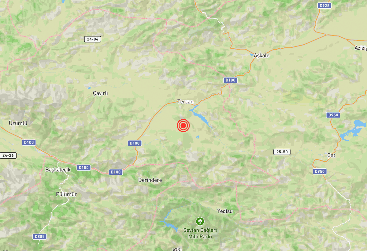 #deprem #DEPREMOLDU #SONDAKIKA #Erzincan
        
Yer: Yalinkas-Tercan (Erzincan)
Büyüklük: 2.9
Derinlik: 5 km
Tarih: 2024.05.13 01:02:40
Konum: google.com/maps?q=39.7028…