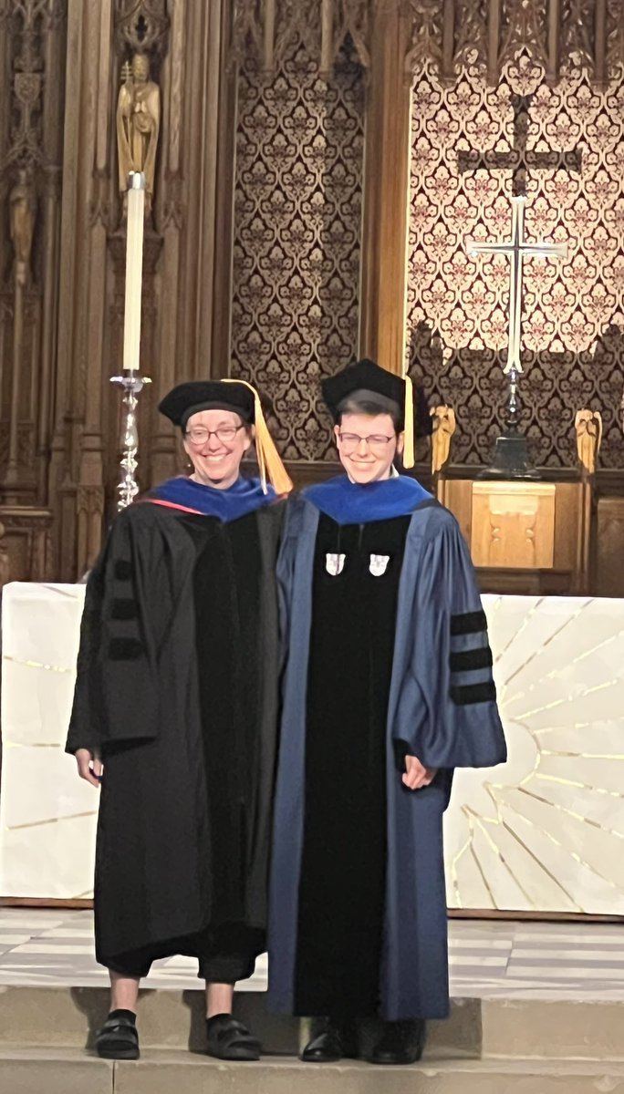 After six years, this weekend I graduated from @DukeU with my PhD from @DukeNeuro! Thanks to everyone who helped me celebrate!

#Duke2024 #DukeAlumni #ForeverDuke #PhDone #PhinisheD #PhinallyDone