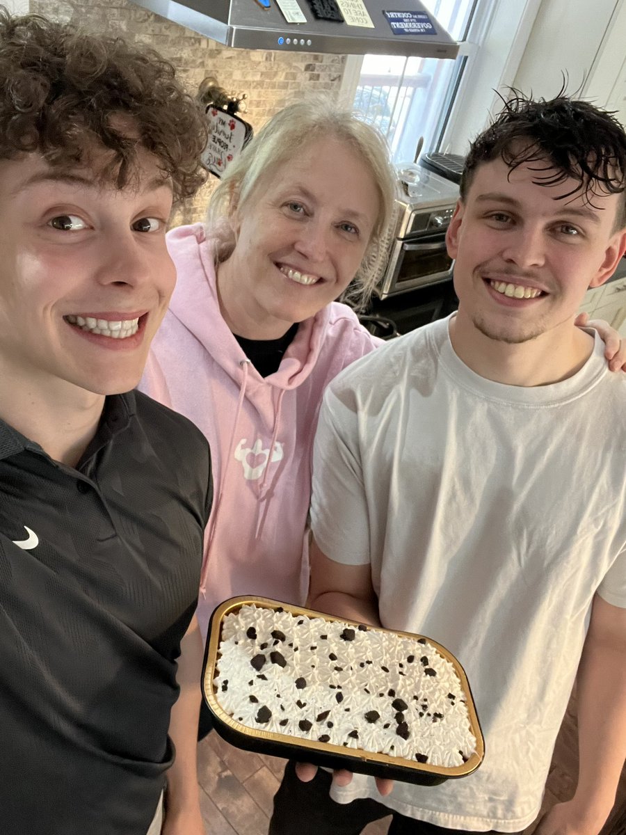 So happy to celebrate a combo Mother’s Day/birthday lunch with these two. As for the cake - if you know, you know.