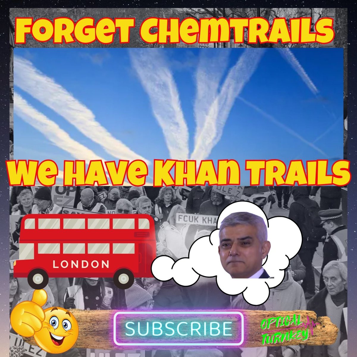 Forget Chem Trails we have Khan Trails!
#getkhanout #notoulez #cleanairlies
👀🎉🚫💪😱👀🎉🚫💪