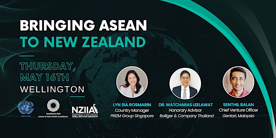 The Southeast Asia Centre of Asia-Pacific Excellence, in partnership with <a href="/UNANZ/">UNA NZ</a> and <a href="/NZIIA_Wgtn/">NZIIA Wellington</a>, will be hosting the <a href="/ASEAN/">ASEAN</a> Fellows in Wellington on Thursday 16 May 2024. This event is in-person only. Registration is essential. <a href="/CAPESEAsia/">Southeast Asia CAPE</a> lnkd.in/gBHQgTyh