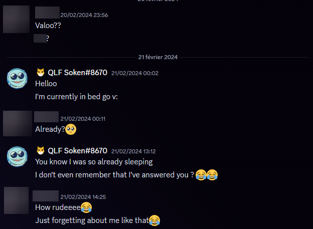 Sokenzane's tweet photo. @eternalshelly I mean, english isn't even my main language..... Happened twice with the same person 😭at first I tough my cat went on my keyboard https://t.co/3oWetMrJvY