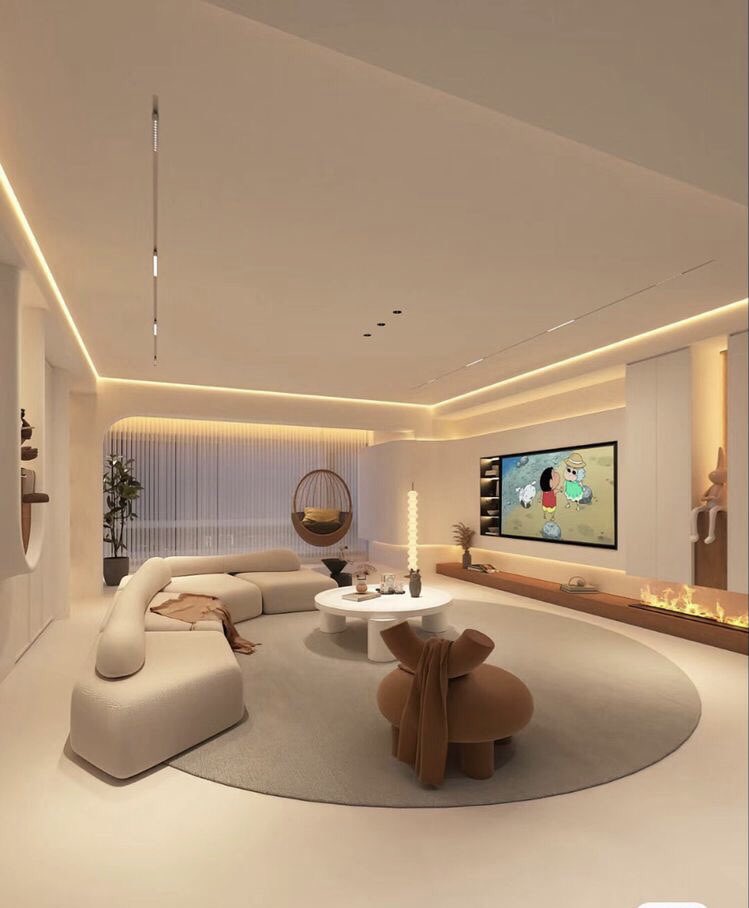 Minimalist interior.