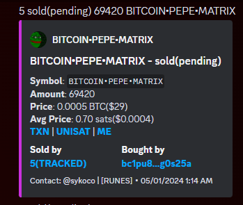 sykocoBOT's tweet photo. We have been working tirelessly and now:

- Support of tracking runes, offers on 100 wallets! 

- X Tracker to get the alpha earlier

- BTC Offers Bot - massively send offers to Magic Eden and make profits, the limitations are only in your capabilities + Farm💎

It`s your chance. https://t.co/8WcQZJaAJF