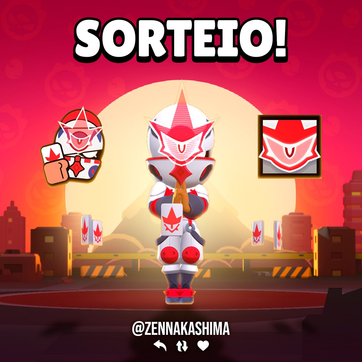 🃏 Quem quer a Tara Ninja Urbana?!
😅 Tô atrasado ... mas, tô aqui ...

📩 O Sorteio incluí:

✅ Tara Ninja Urbana
✅ Pin Exclusivo
✅ Ícone Exclusivo
❎ Um Waffle

❤️ LIKE + 🔁 RT + 🫂 FOLLOW
🗨️ Mais chances se você contar uma piada de Brawl Stars!

#UrbanNinjaTaraGiveaway