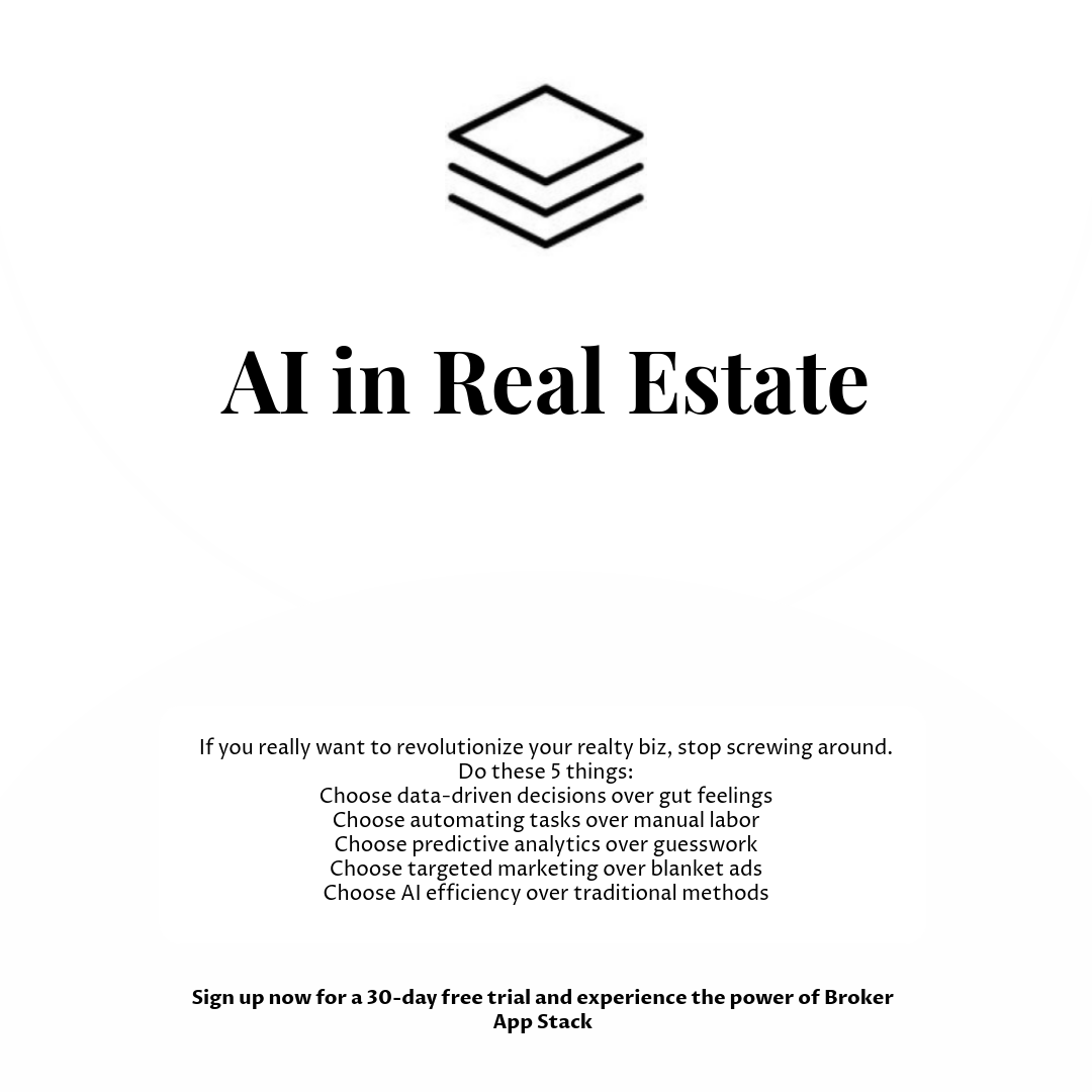 Success isn’t a destination. It’s a daily habit. 🚀 Embrace AI and watch your real estate business soar. 🏠✨ Sign up now for a 30-day free trial at brokerappstack.com #RealEstateTech #AIRevolution #BrokerAppStack REXMafia