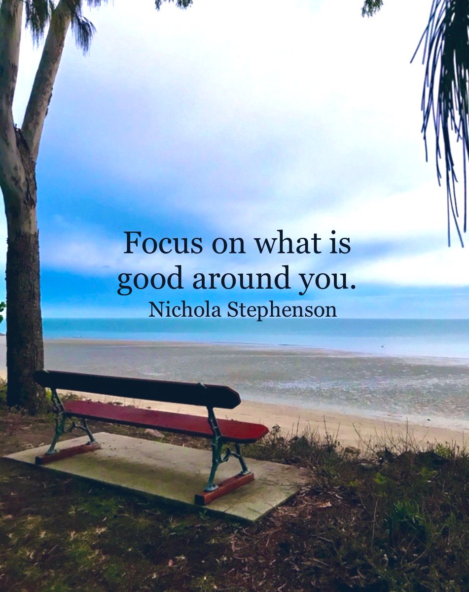 Focus on what is good around you! 

#positive #mentalhealth #mindset #joytrain #successtrain #thinkbigsundaywithmarsha #thrivetogether #Focus