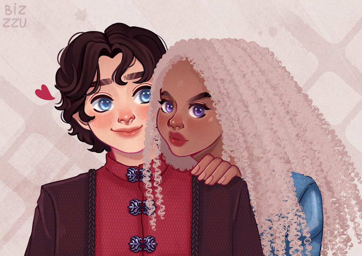LucerysArchives's tweet photo. Baela the Brave and her little brother, the Pearl of Driftmark 🐉🌊
#LucerysVelaryon #BaelaTargaryen #HouseOfTheDragon 

Thank you @bizzzuart for this beautiful art 🥰 https://t.co/VeAMGPoboB
