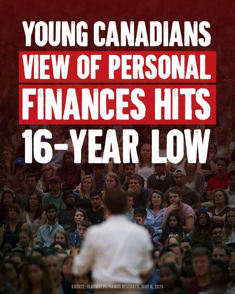 After 9 years of Trudeau, young people who did everything right can't afford the same life their parents had. Common sense Conservatives will restore the promise of Canada and bring home a country that works for the people who do the work.