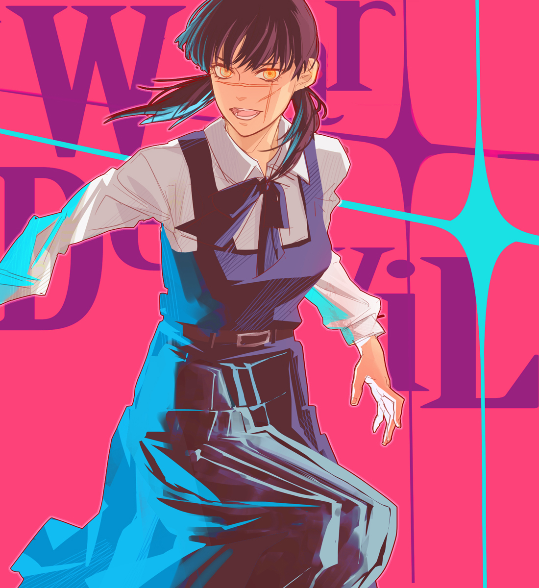 チェンソーマン　20巻　B3ポスター　アサ　ヨル　額縁込み チェンソーマン 20巻 B3ポスター アサ ヨル 額縁込み チェンソーマン