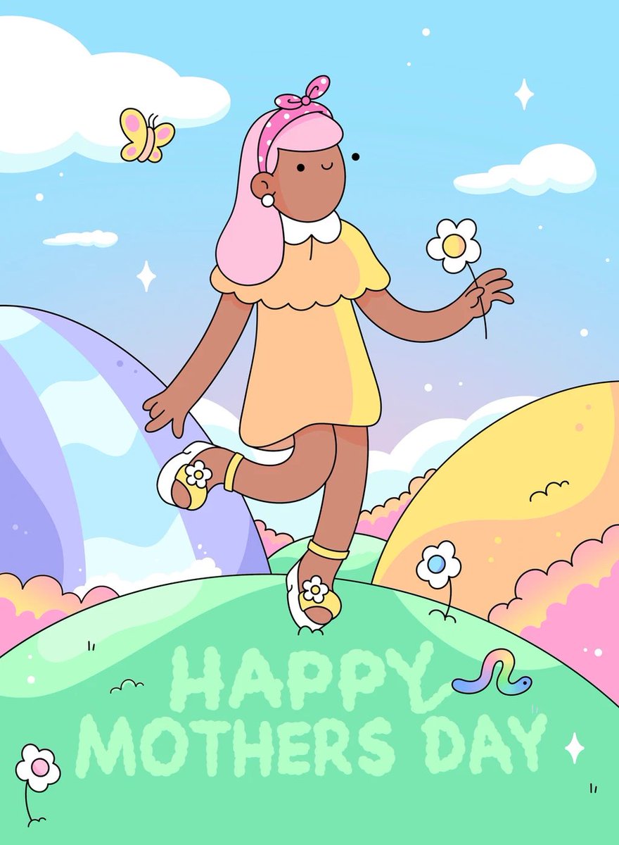 Ty @SushiCreativ for bringing my Doodle, #4672, to life! I was beyond happy with the outcome. 🥹💝 🎀 She incorporated details I requested like the cute headband 🦋She imagined the perfect scene beyond my own imagination and added delightful artistic touches 🌈 She helped me