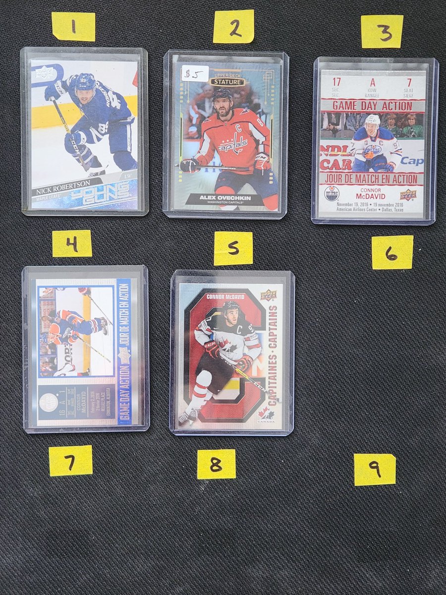 Lot #55 - $5 ea #FatherAndSonStacks see pinned tweet for stack details and shipping.