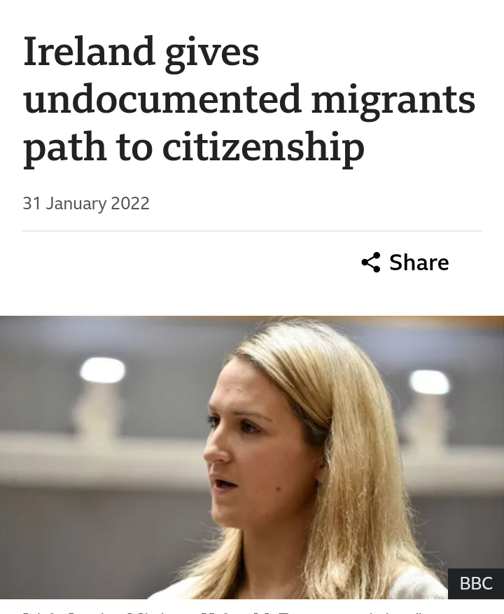 PaulMcWeeneyNP's tweet photo. Illegal immigrant numbers soaring.
It must be time for another blanket amnesty @HMcEntee ?
#EndDirectProvision
Start #DirectDeportations
#IrelandBelongsToTheIrish
@Nati https://t.co/Xy2CdOj0cw