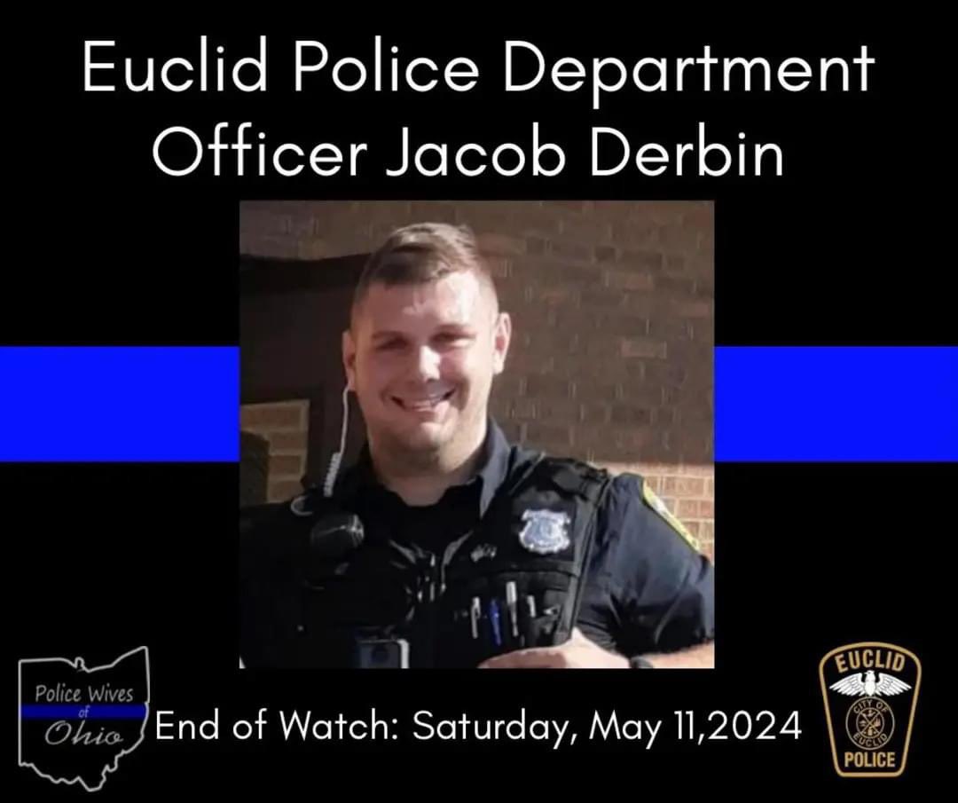 Today we stand in solidarity with our brothers & sisters of the Euclid Police Department on such a tragic loss of a dedicated public servant. We’ll keep them in our thoughts and prayers!