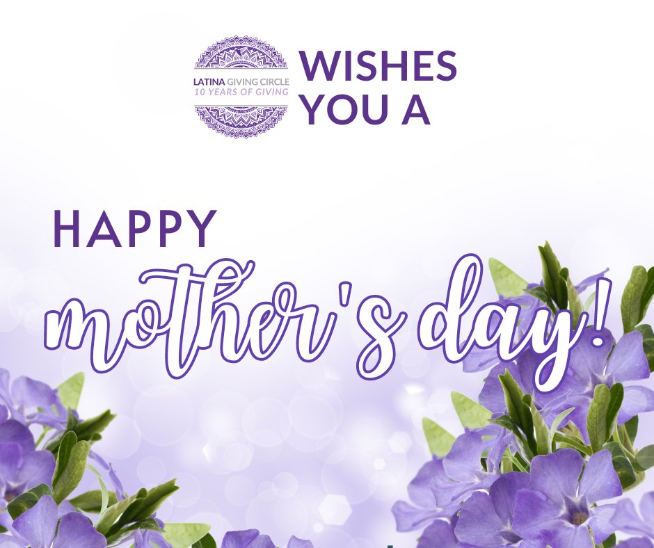 Happy Mother's Day! We honor our moms, aunts, sisters and friends who nurture us and feed our souls. We love you! 💜 ¡Feliz Día de las Madres! Honramos a nuestras mamás, tías, hermanas y amigas que nos cuidan y alimentan nuestras almas. ¡Te queremos!