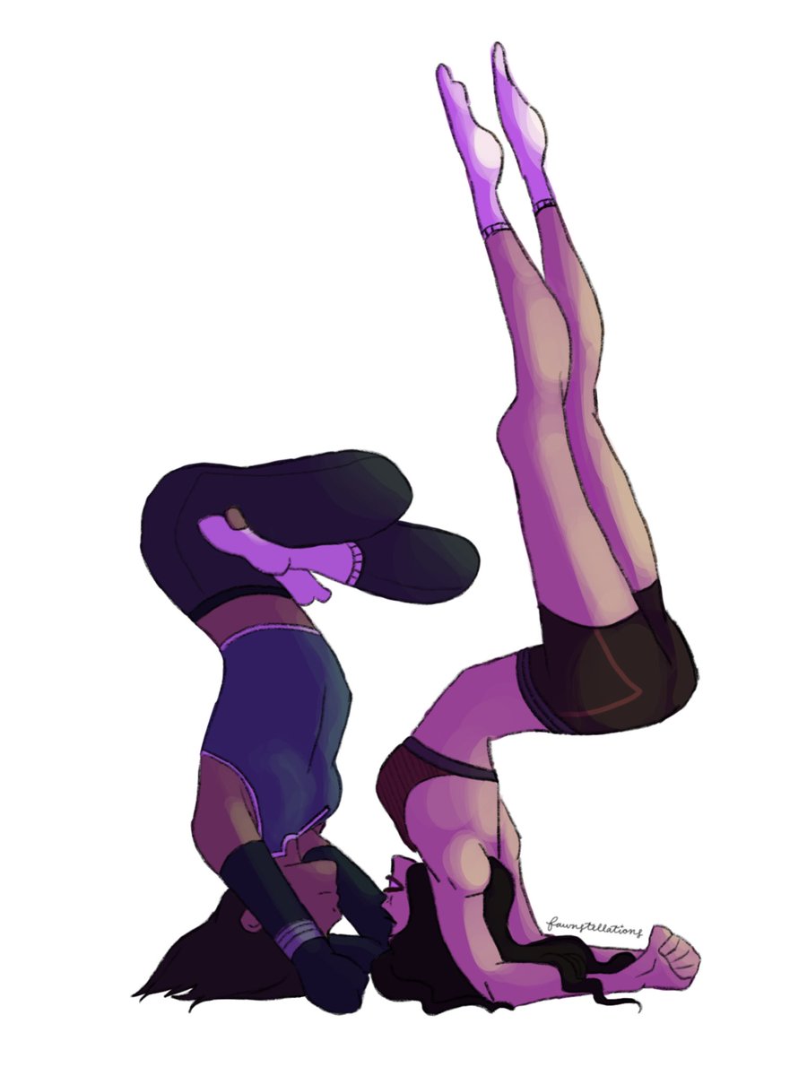 so anyway yoga gfs #korrasami

❗️DISCLAIMER: this was drawn on two bases and was simply done for practice. bases linked in thread!!
