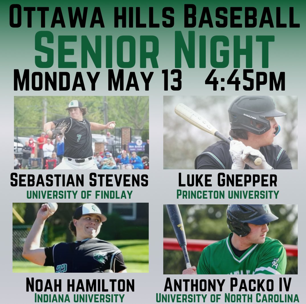 Ottawa Hills Baseball tweet media